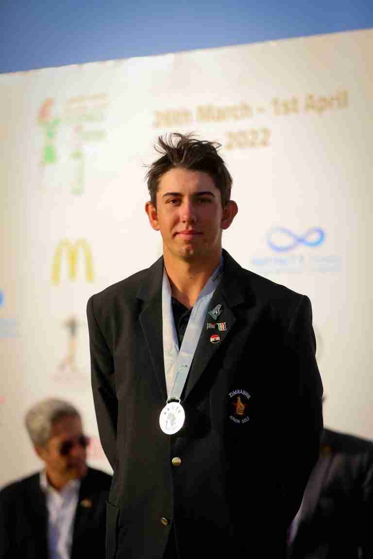 Wallace finishes second in All Africa Junior Golf Challenge