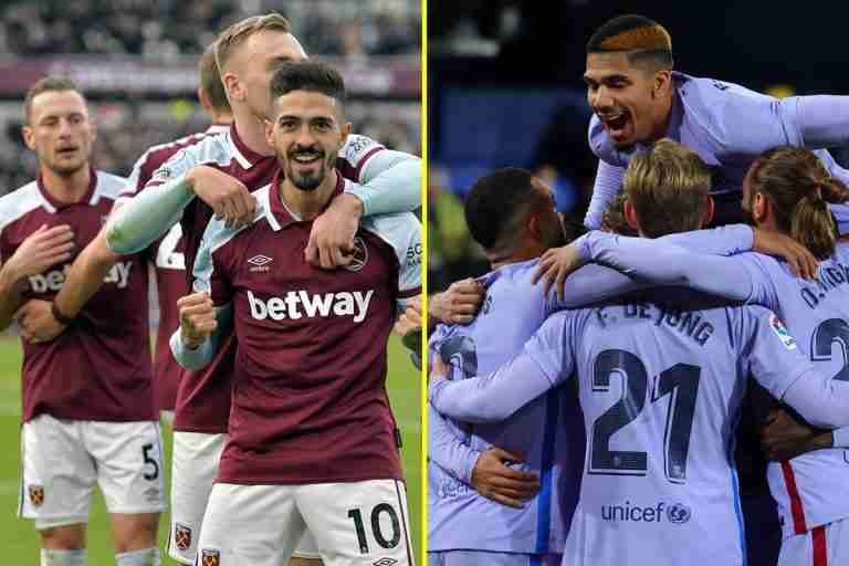 Barcelona, West Ham seal Europa League progression highlights and reaction