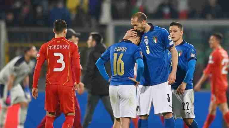 Italy miss out on World Cup again but Portugal, Wales and Sweden reach play-off finals