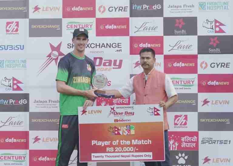 Evans shines as Zimbabwe A edge Nepal in a low-scoring thriller