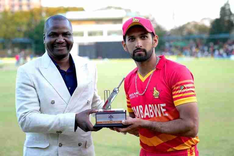 Raza at the controls of high-flying Zimbabwe