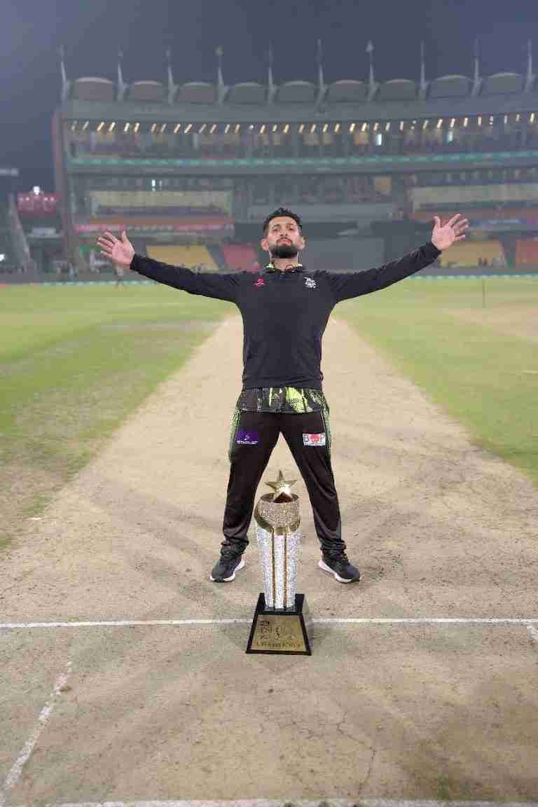 Raza celebrates maiden Pakistan Super League title