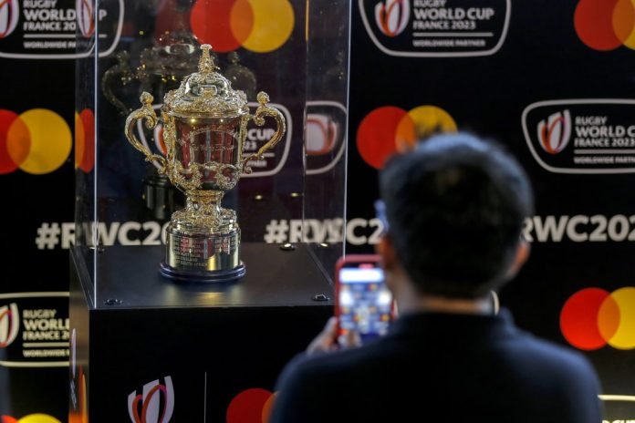Rugby World Cup 2023 Trophy Tour in Sri Lanka
