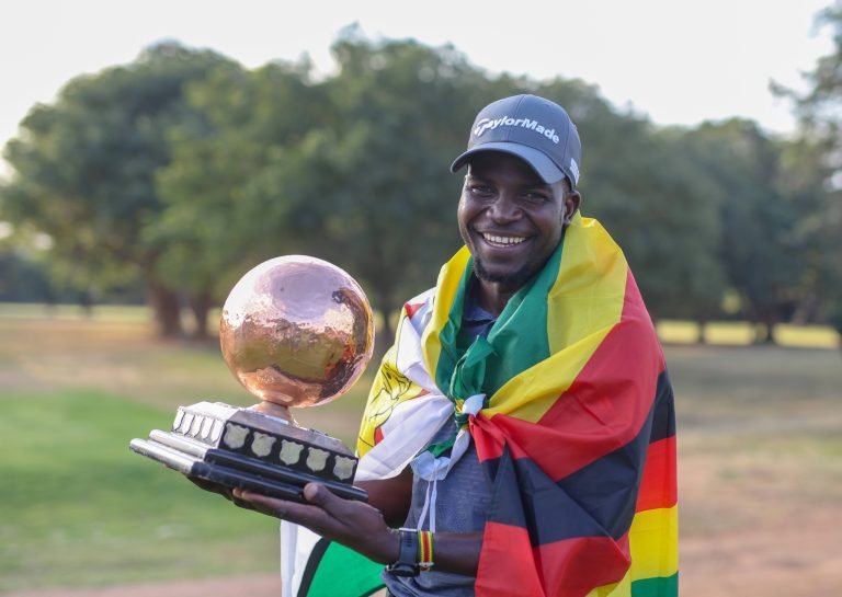 Chinhoi claims maiden Sunshine Tour title with play-off victory in Zambia