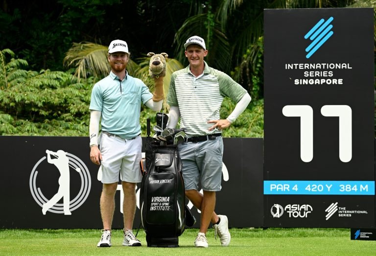 Zim golf star Kieran Vincent hopes caddie choice can bag International Series glory