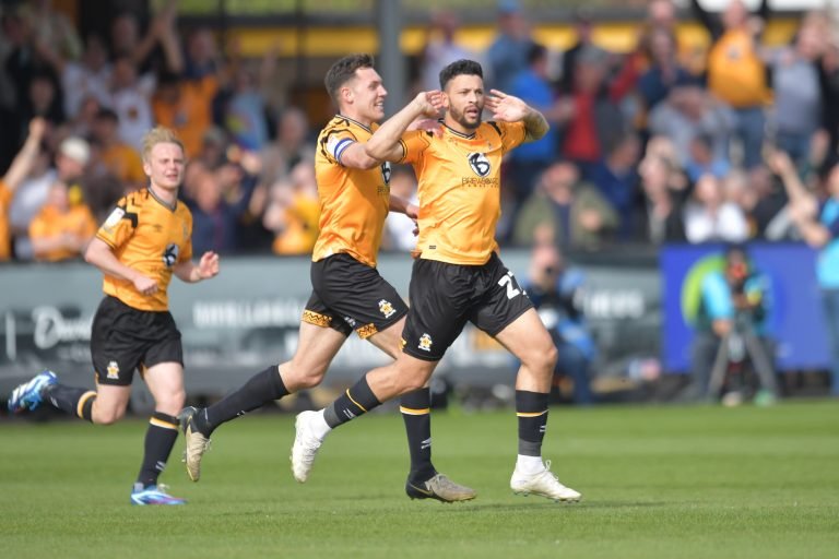 Bonne reveals inspiration behind first goal for Cambridge United