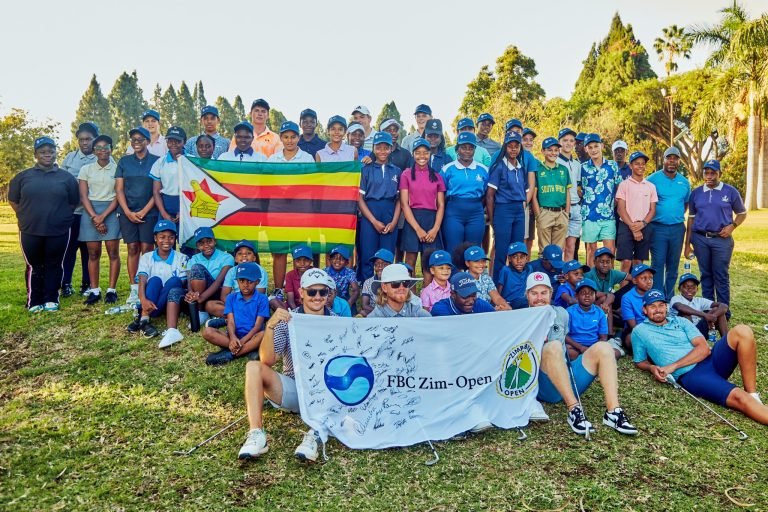 Zimbabwe’s golf stars return to their roots to inspire next generation of talent  