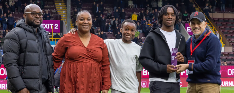 Zimbabwean starlet Masara named Burnely’s Academy Player of the Year