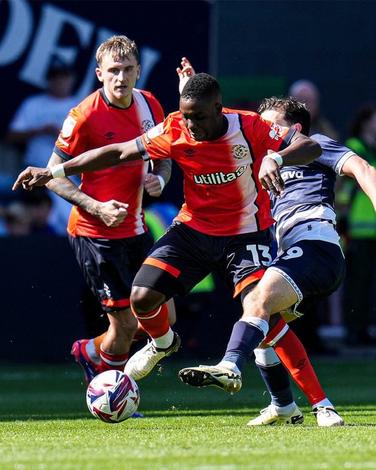 “I feel good to be back” Nakamba expresses delight after Luton Town comeback