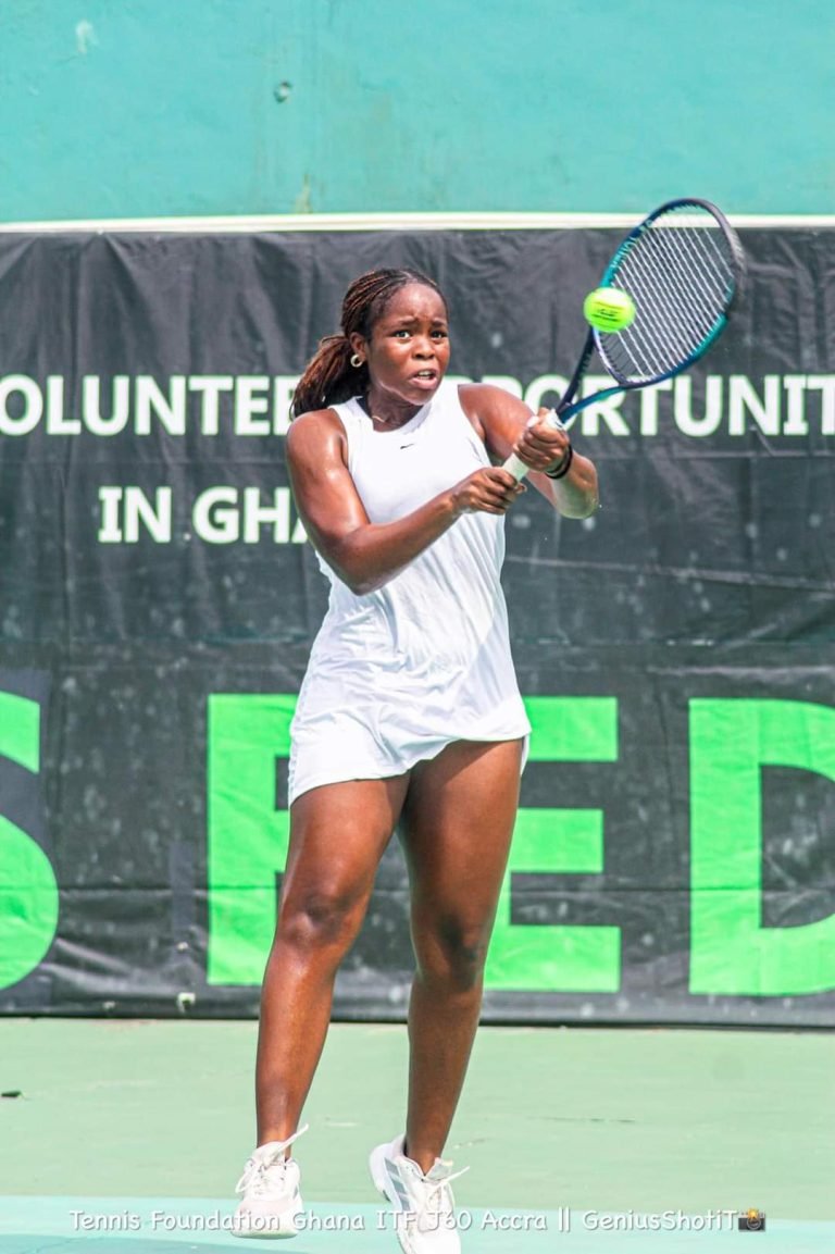 Sasha Chimedza secures clean sweep at Tennis Foundation Ghana Open