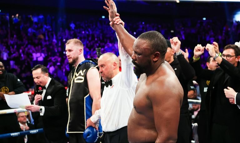 Bloodied Chisora beats Wallin in UK finale