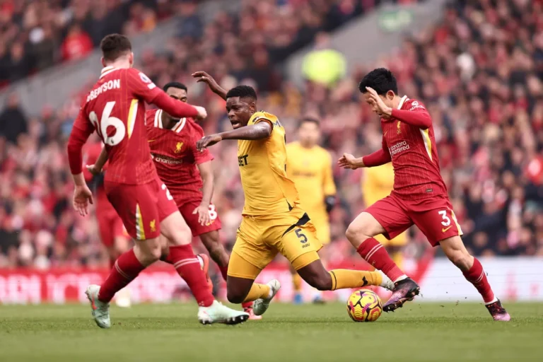 ‘We tried our best’, Munetsi praises Wolves teamates after Liverpool defeat