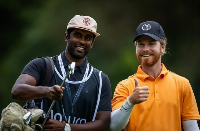 Golf ace Kieran Vincent stays in contention International Series Macau