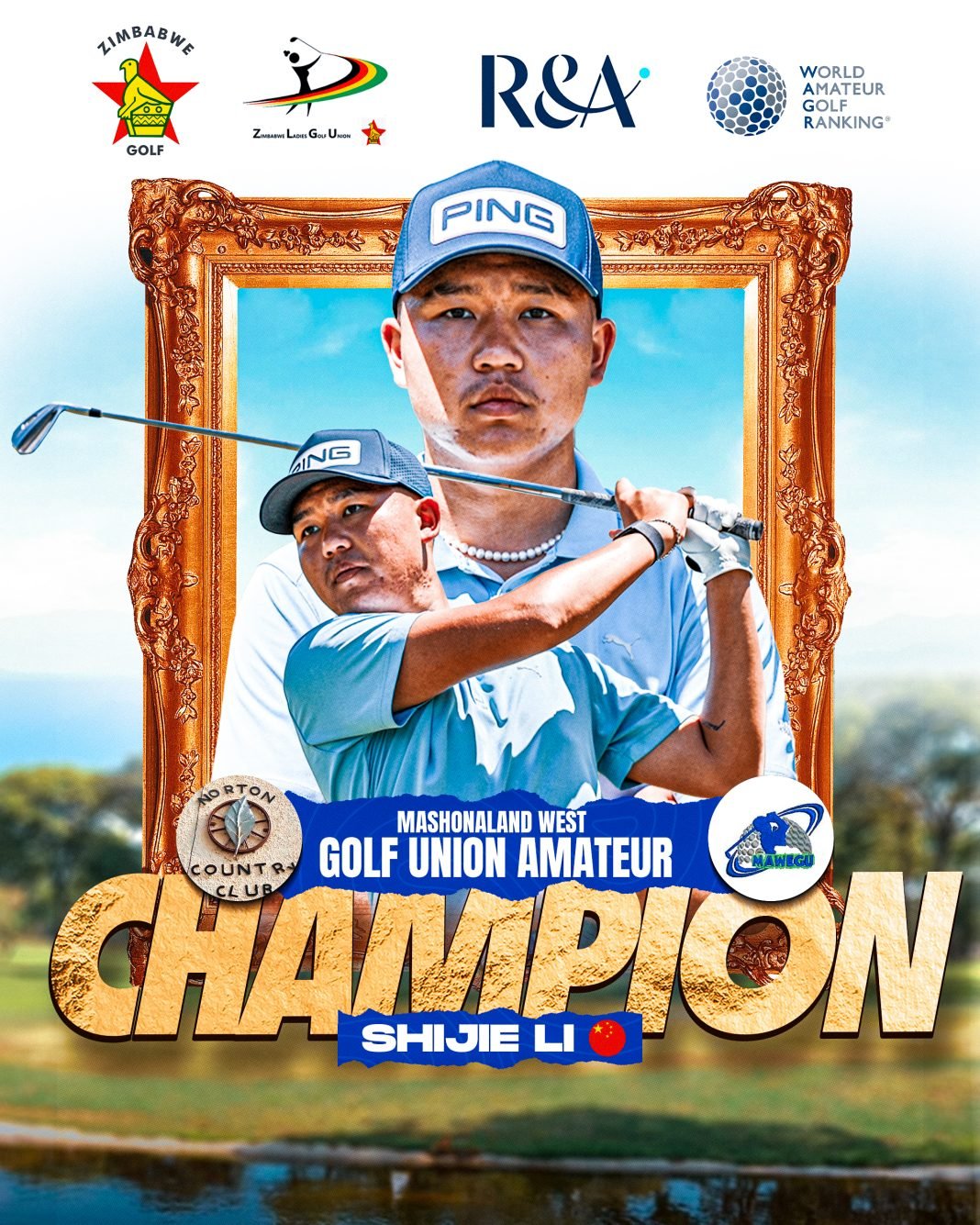 Zimbabwe-born Chinese star Shijie Li wins first amateur title ...