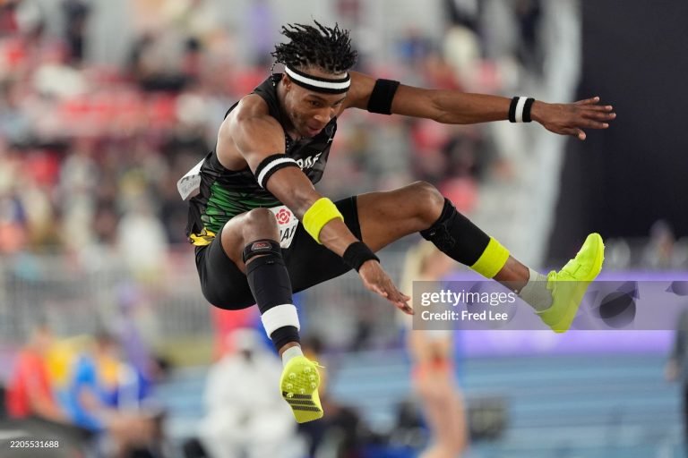 Mapaya finishes seventh in the triple jump final at the World Athletics Indoor Championships