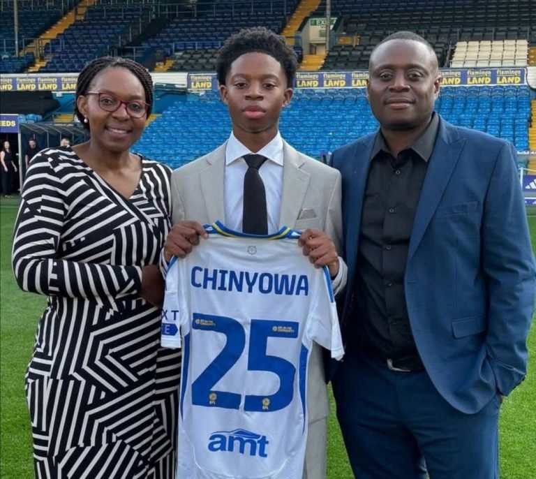 Chinyowa agrees scholarship deal with Leeds United Academy