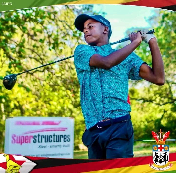 Zimbabwe unleashes a 14-year-old golf sensation on the World Stage