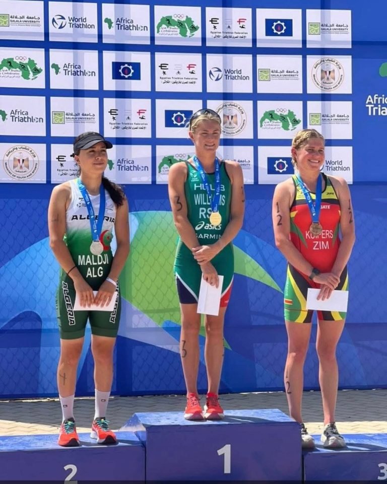 Andie Kuipers claims bronze at Africa Triathlon Sprint Championships