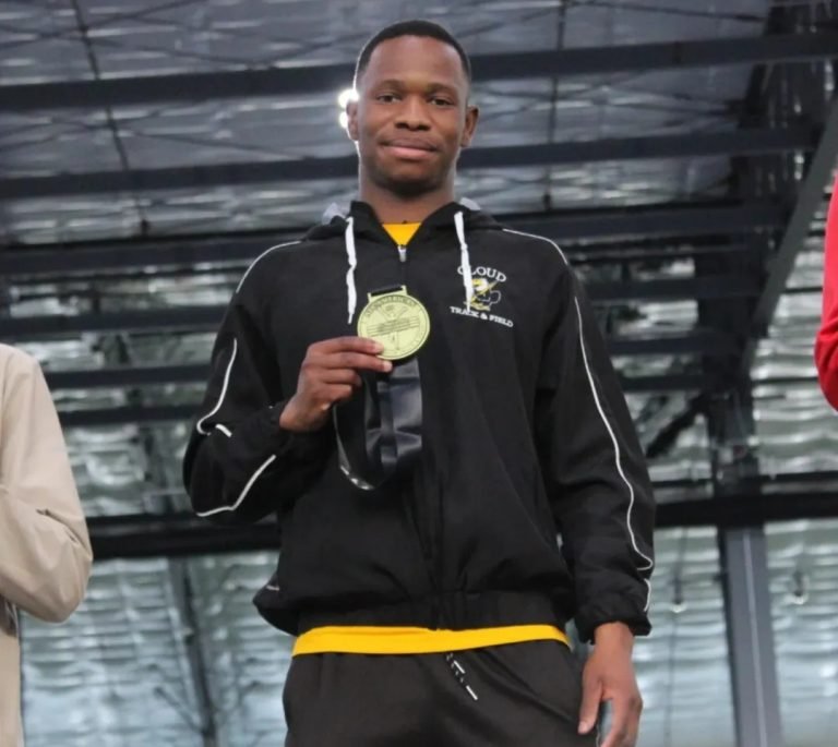 Alpha Mpofu wins 400m silver at NJCAA Indoor Championships