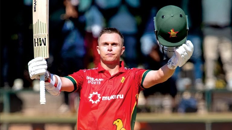 Ben Curran century and Brad Evans all-round heroics fire Zimbabwe to ODI series win over Bangladesh