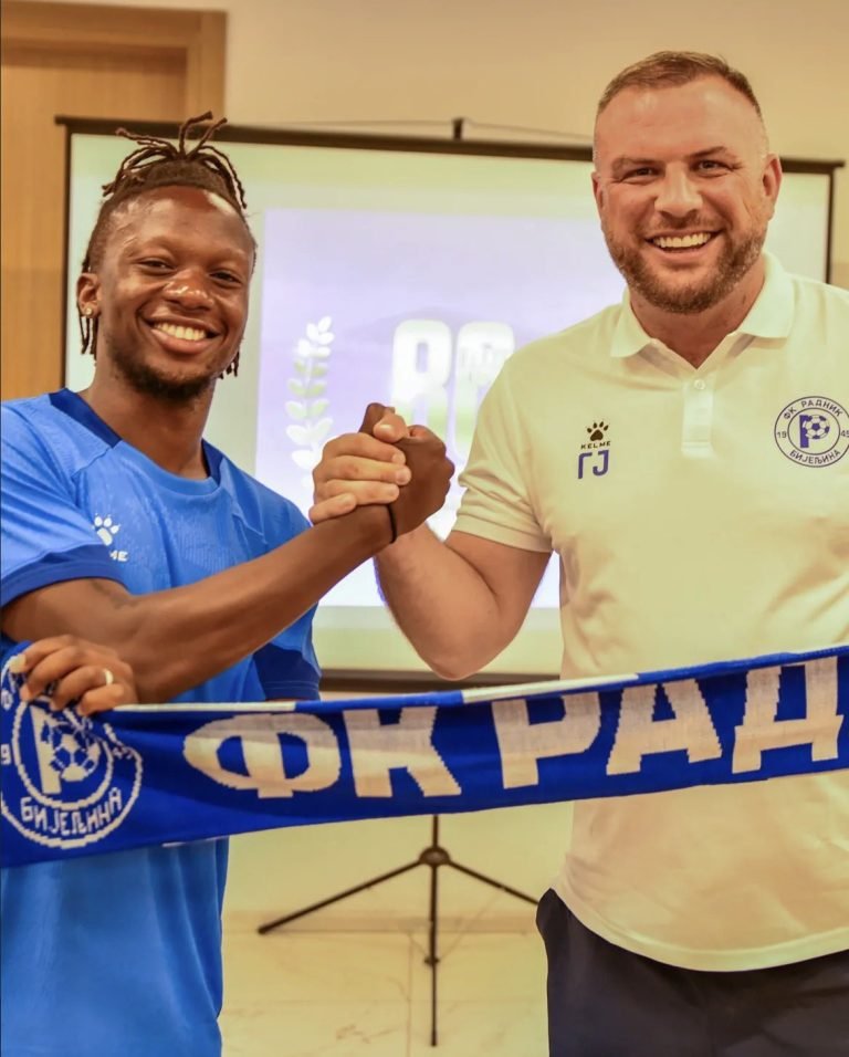 Zimbabwe international Tivonge Rushesha joins Bosnian Premier League side FK Radnik Bijeljina