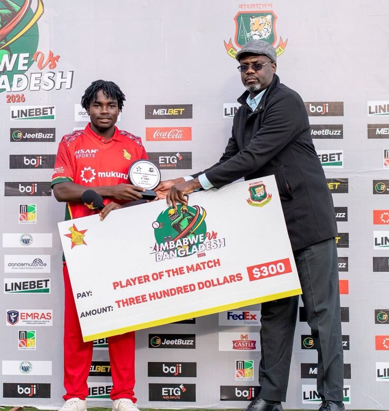 Nyamhuri shines as Zimbabwe edge past Bangladesh in low-scoring ODI series opener