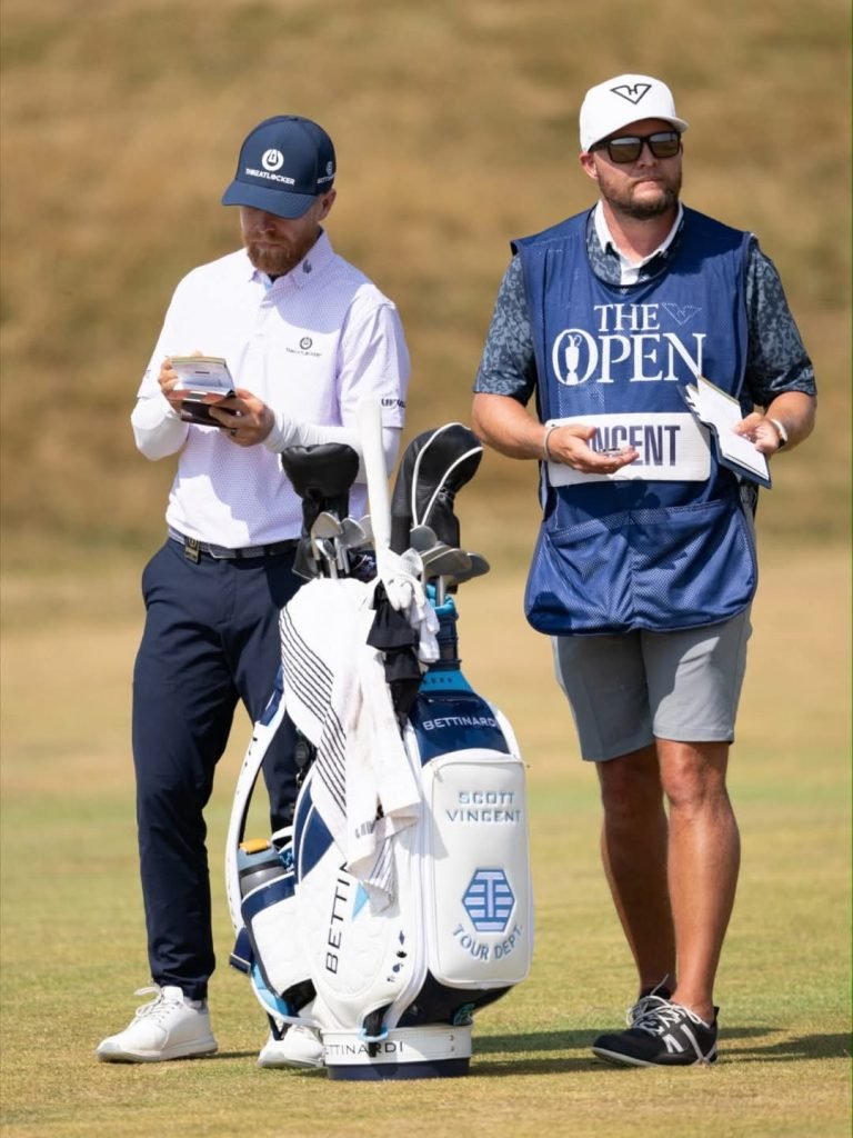 Scott Vincent vows to ‘keep improving’ after Open Championship disappointment