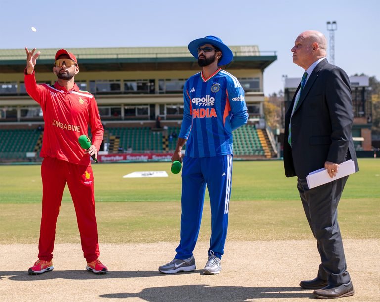Raza criticises Harare Sports Club pitch after Zimbabwe’s defeat to India in first T20I