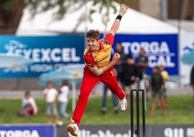 Brad Evans climbs ICC T20I bowling rankings after impressive tri-series